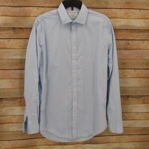 John Francomb Light Blue Fully Fitted Men's Shirt 16/36